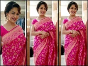 How elegant Bollywood celebrities look when they drape in a Classy and Traditional Banarasi Saree