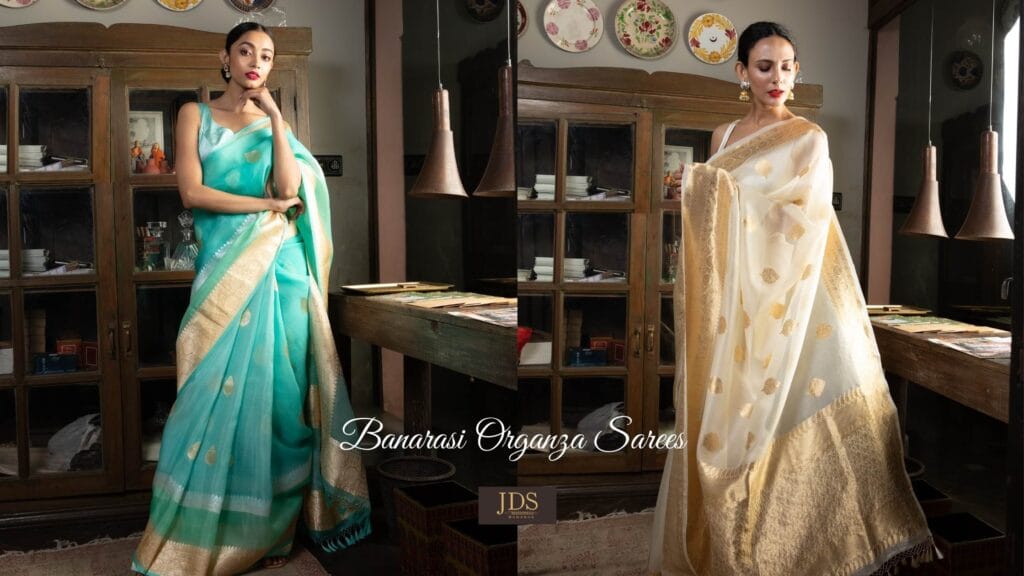 Organza Sarees Manufacturers in Varanasi