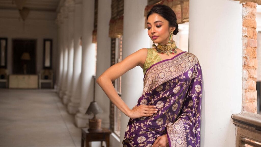 Banarasi katan silk sarees manufacturers