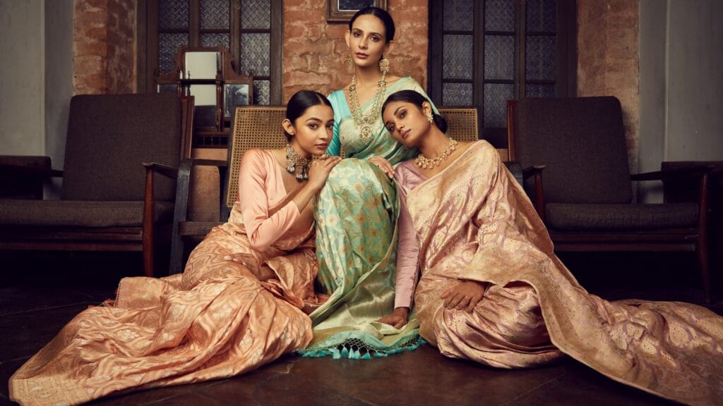Pastel Banarasi Sarees