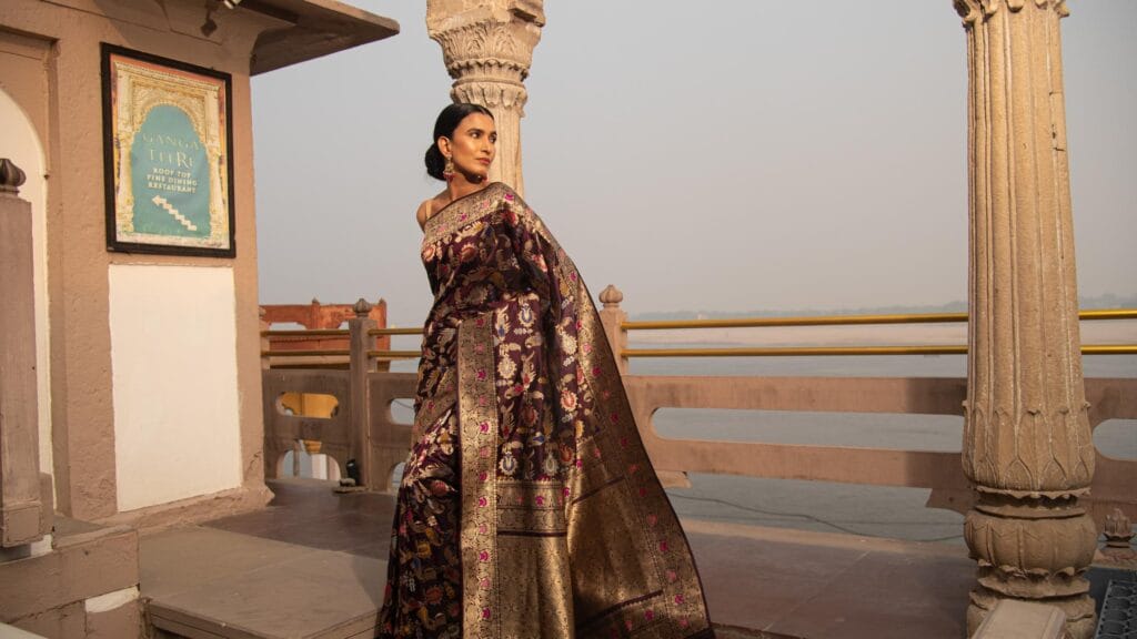 Banarasi Meenakari Sarees