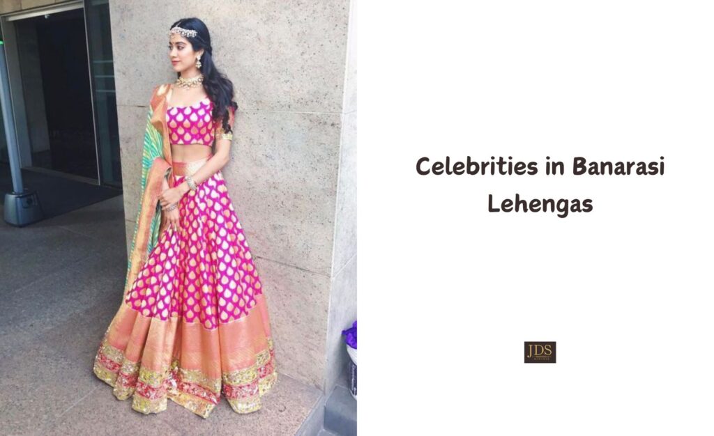 Celebrities sighted in Banarasi Lehengas