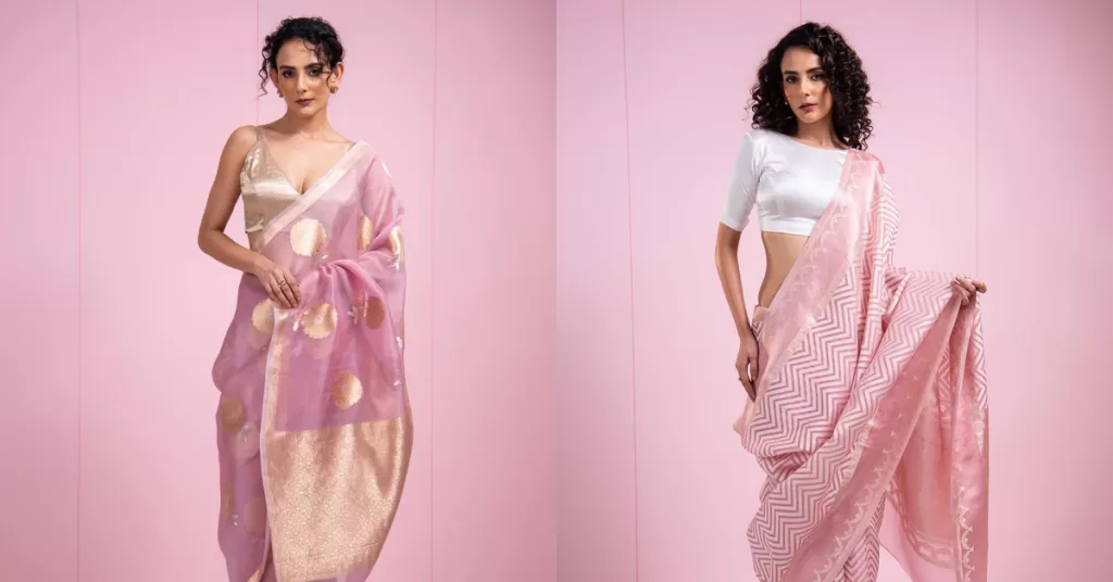 Light Banarasi Sarees for Day Functions & Summer Weddings