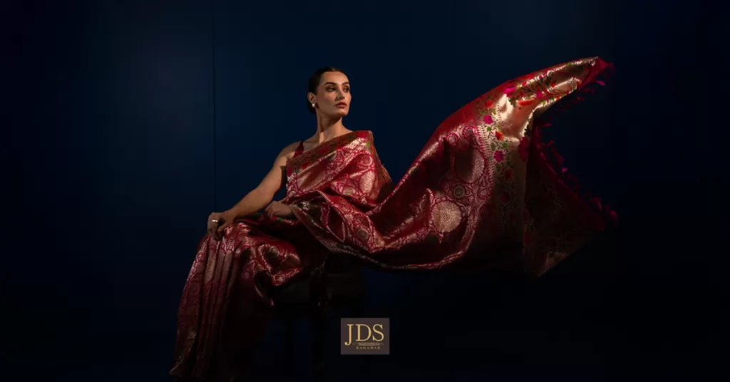 Why Pure Silk Banarasi Sarees Are Considered Luxury Fashion