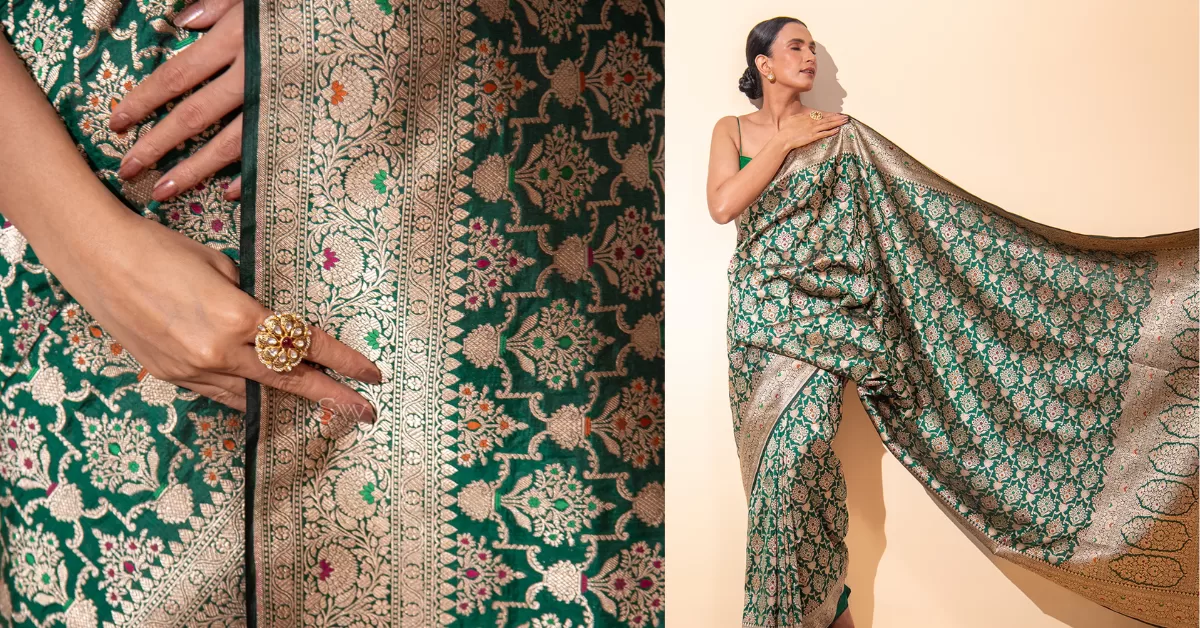 Can Every Meenakari Motif Be Woven on Every Fabric