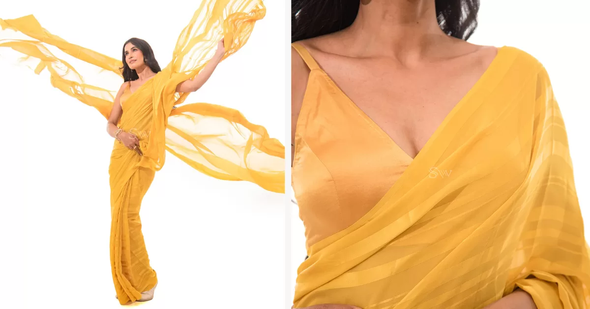 Is Banarasi Georgette Saree Soft