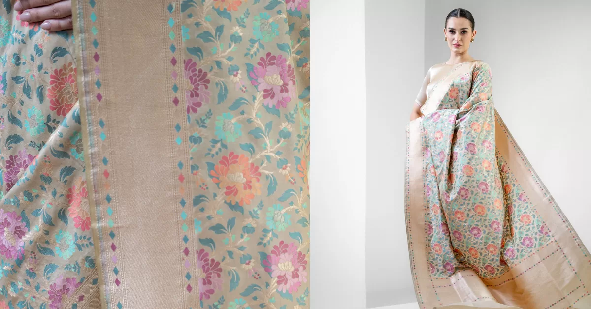 Popular Meenakari Motifs in Banarasi Sarees