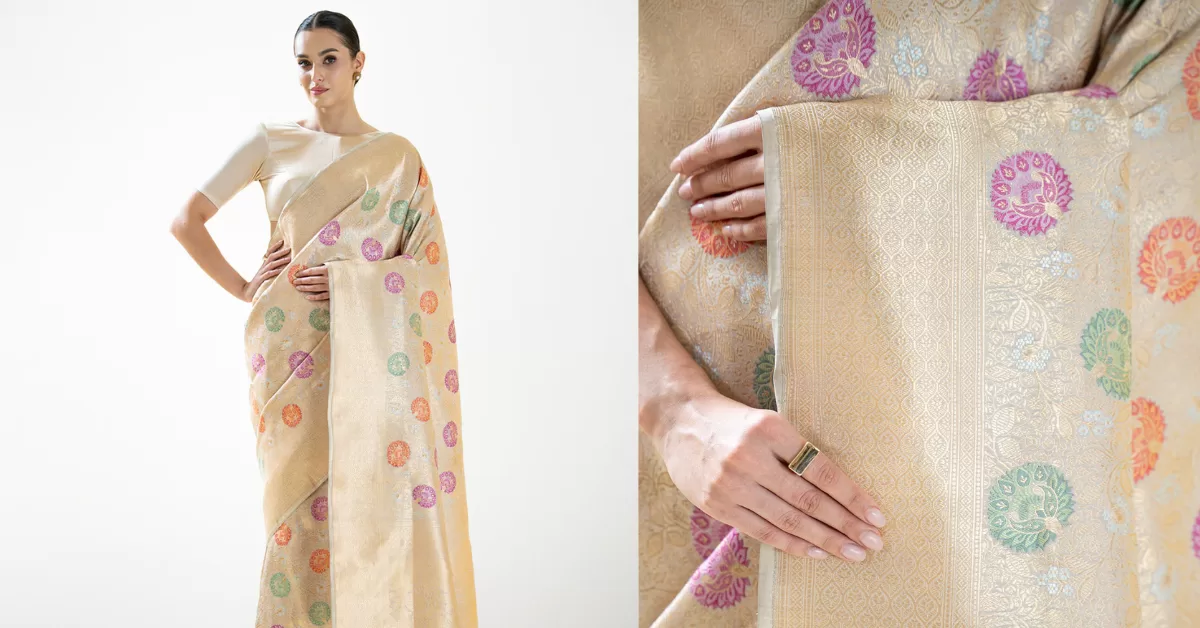 What is a Meenakari Banarasi Saree