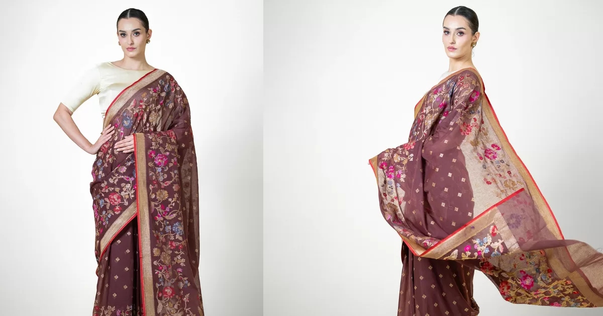 Cotton Silk Sarees for Raksha Bandhan