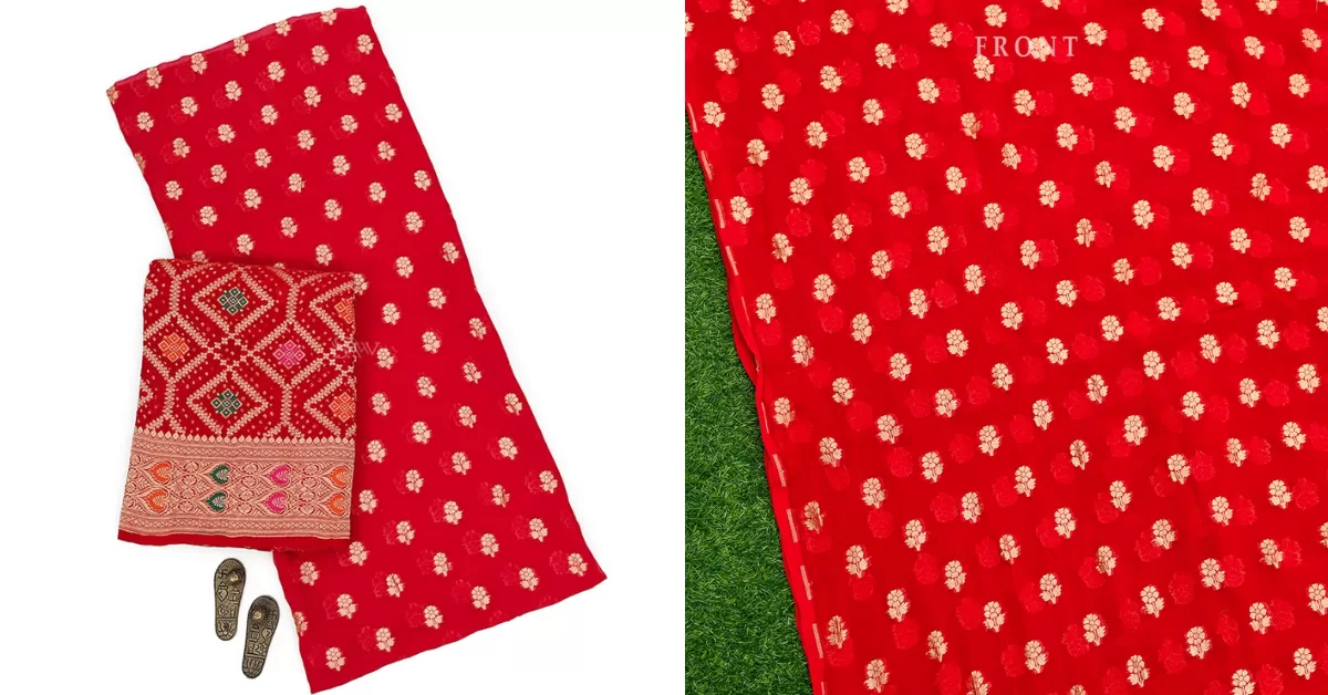 Georgette the Fabric of Choice for Bandhani Banarasi Sarees