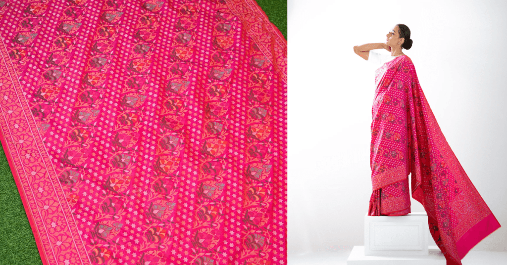 Dussehra Saree Guide_ Best Banarasi Styles and Colours to Wear This Festival