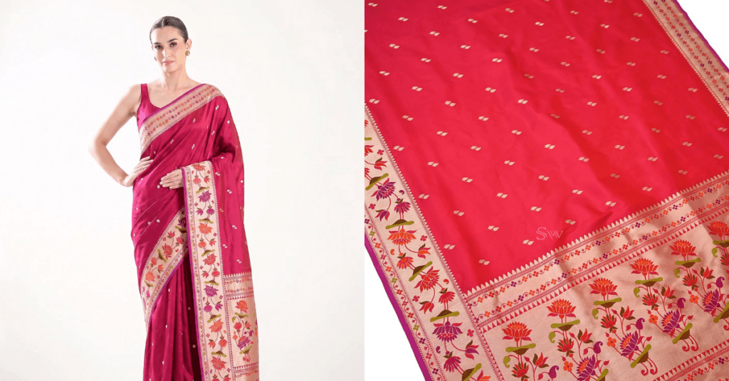 How to Identify a Paithani Silk Saree