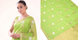 How to Identify a Pure Organza Saree