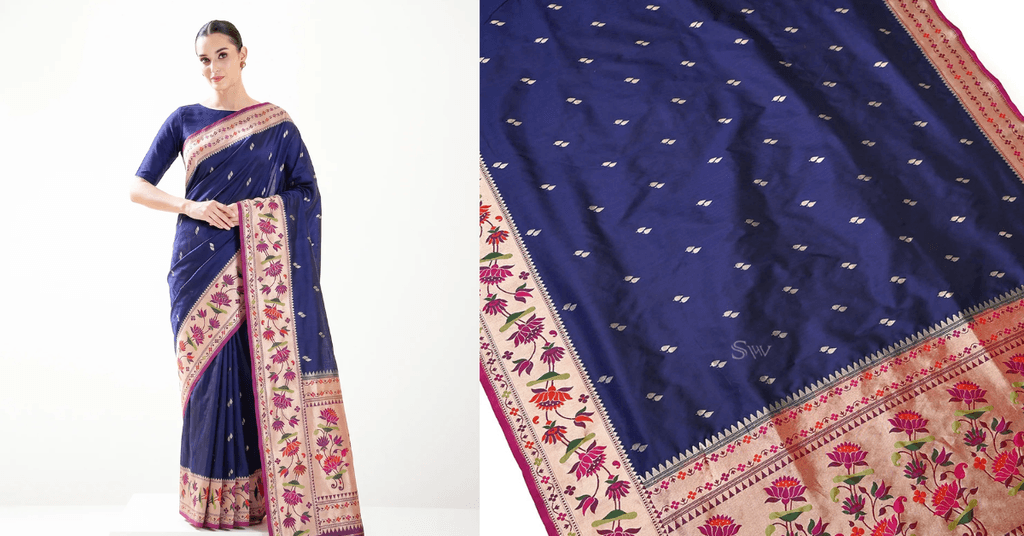 What Is a Zari Banarasi Paithani Saree?